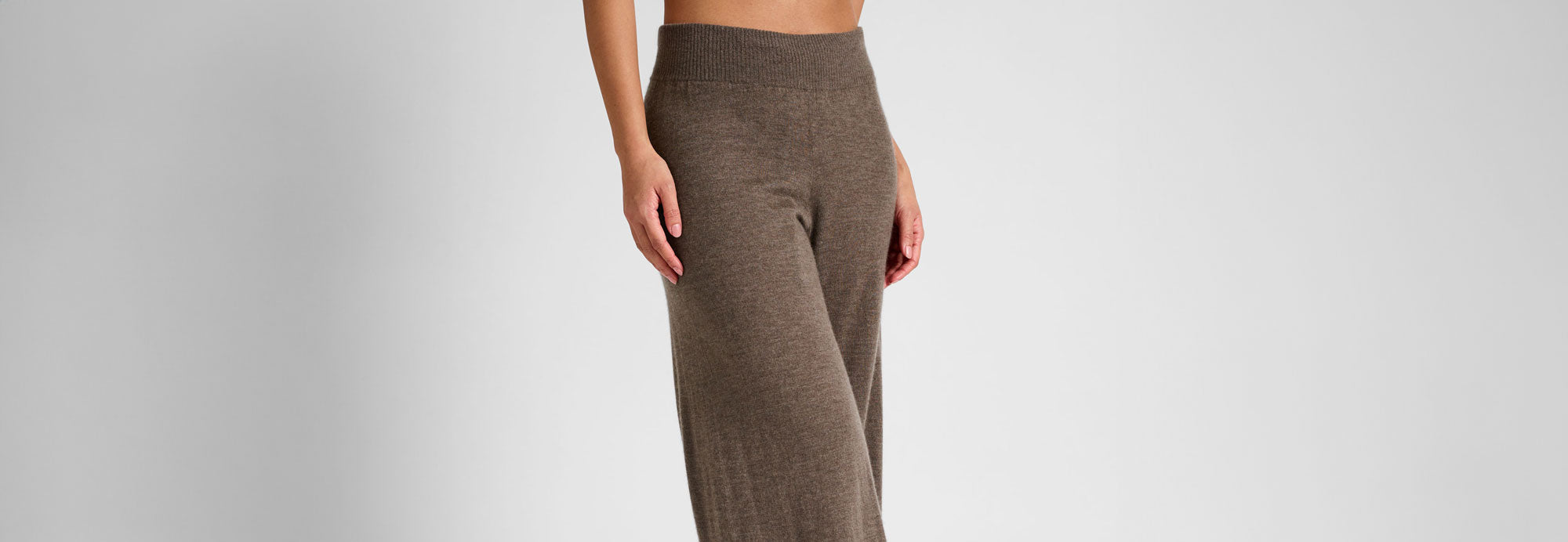 Cashmere pants