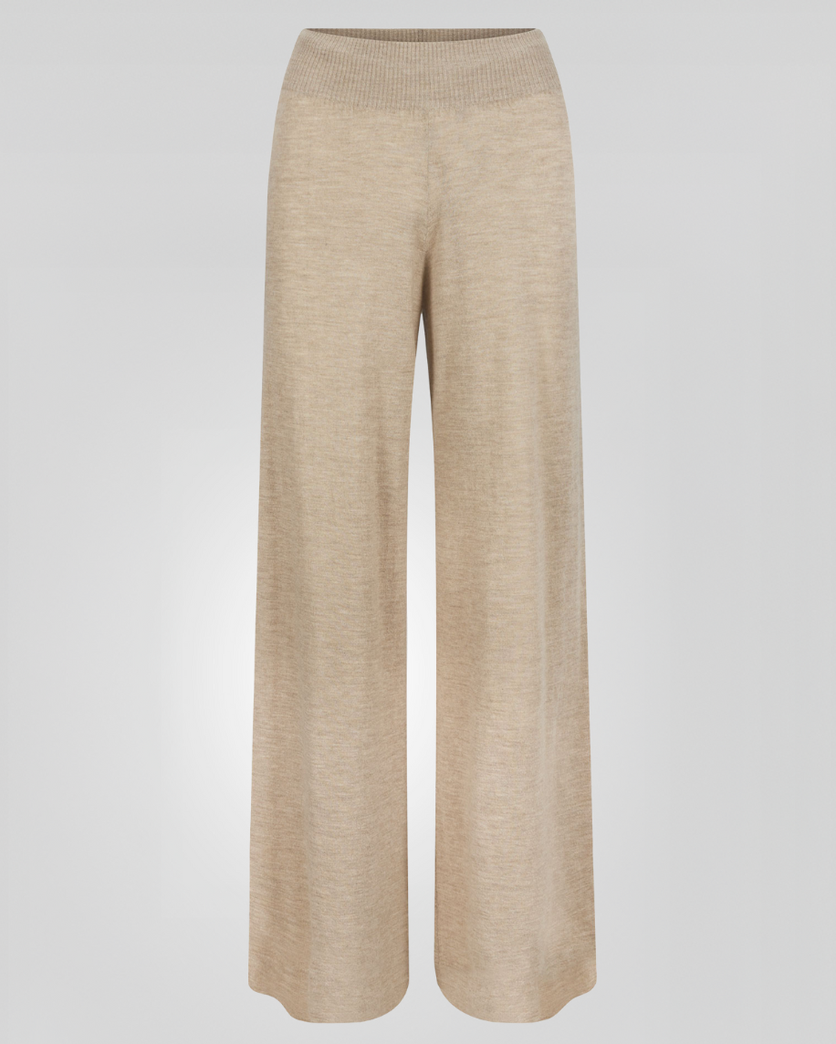 Cashmere pants "Air pants" - taupe - 100% pure Cashmere - Scandinavian design - Kashmina of Norway