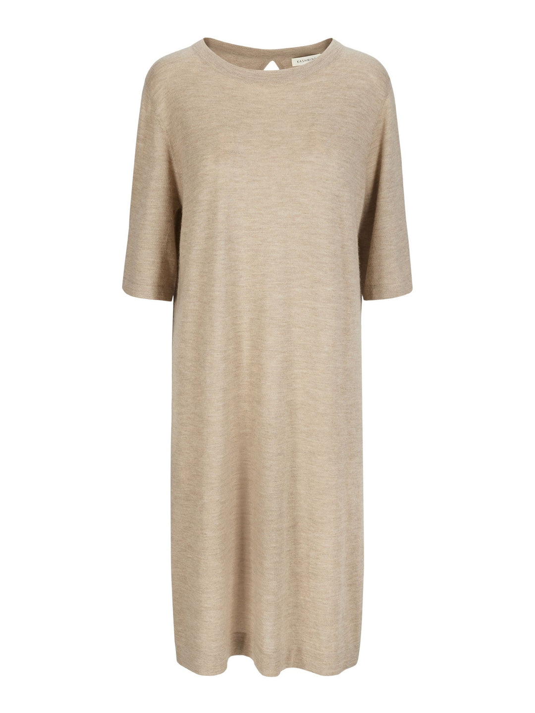 Cashmere dress "Air tunic" - taupe - 100% pure Cashmere - Scandinavian design - Kashmina of Norway