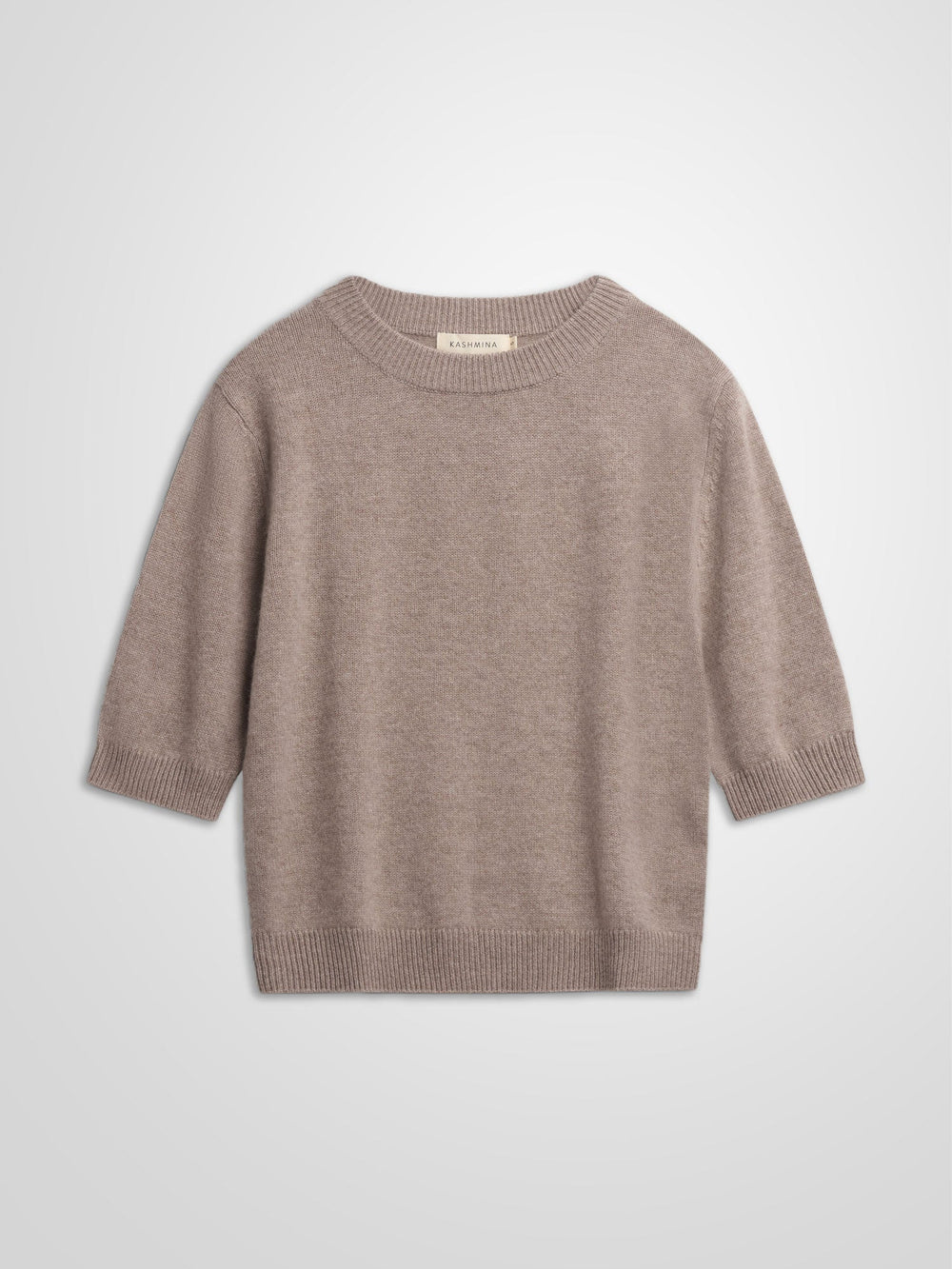 Cashmere sweater "Aase" - toast - 100% pure Cashmere - Scandinavian design - Kashmina of Norway