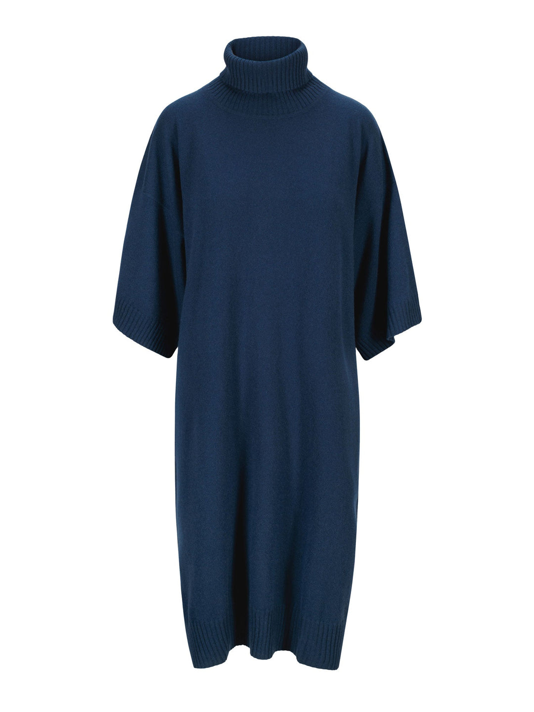 Cashmere dress "Breeze" - mountain blue - 100% pure Cashmere - Scandinavian design - Kashmina of Norway