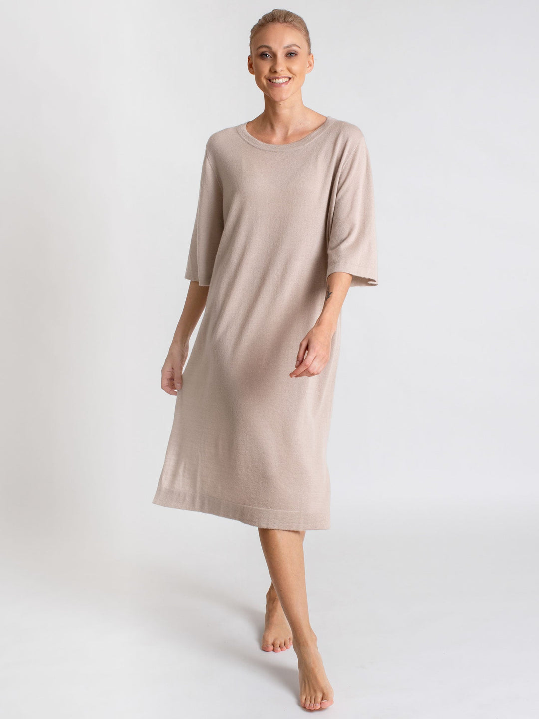 Cashmere dress "Air tunic" - feather - 100% pure Cashmere - Scandinavian design - Kashmina of Norway