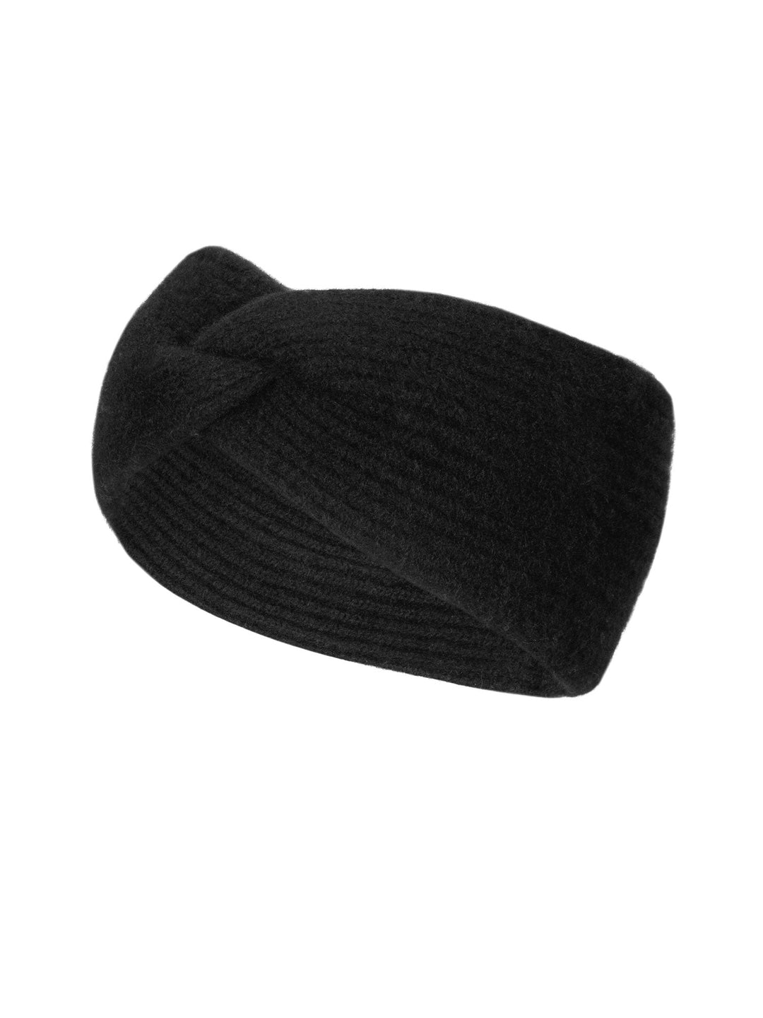 Cashmere head band "Freya" - black - 100% pure Cashmere - Scandinavian design - Kashmina of Norway