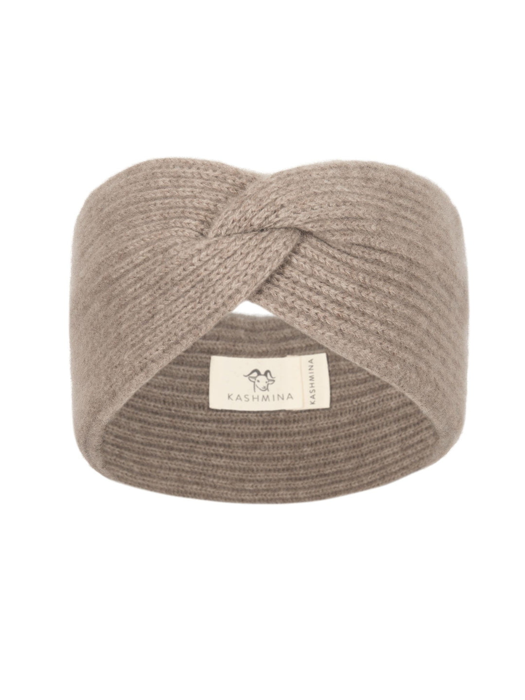 Cashmere head band "Freya" - toast - 100% pure Cashmere - Scandinavian design - Kashmina of Norway