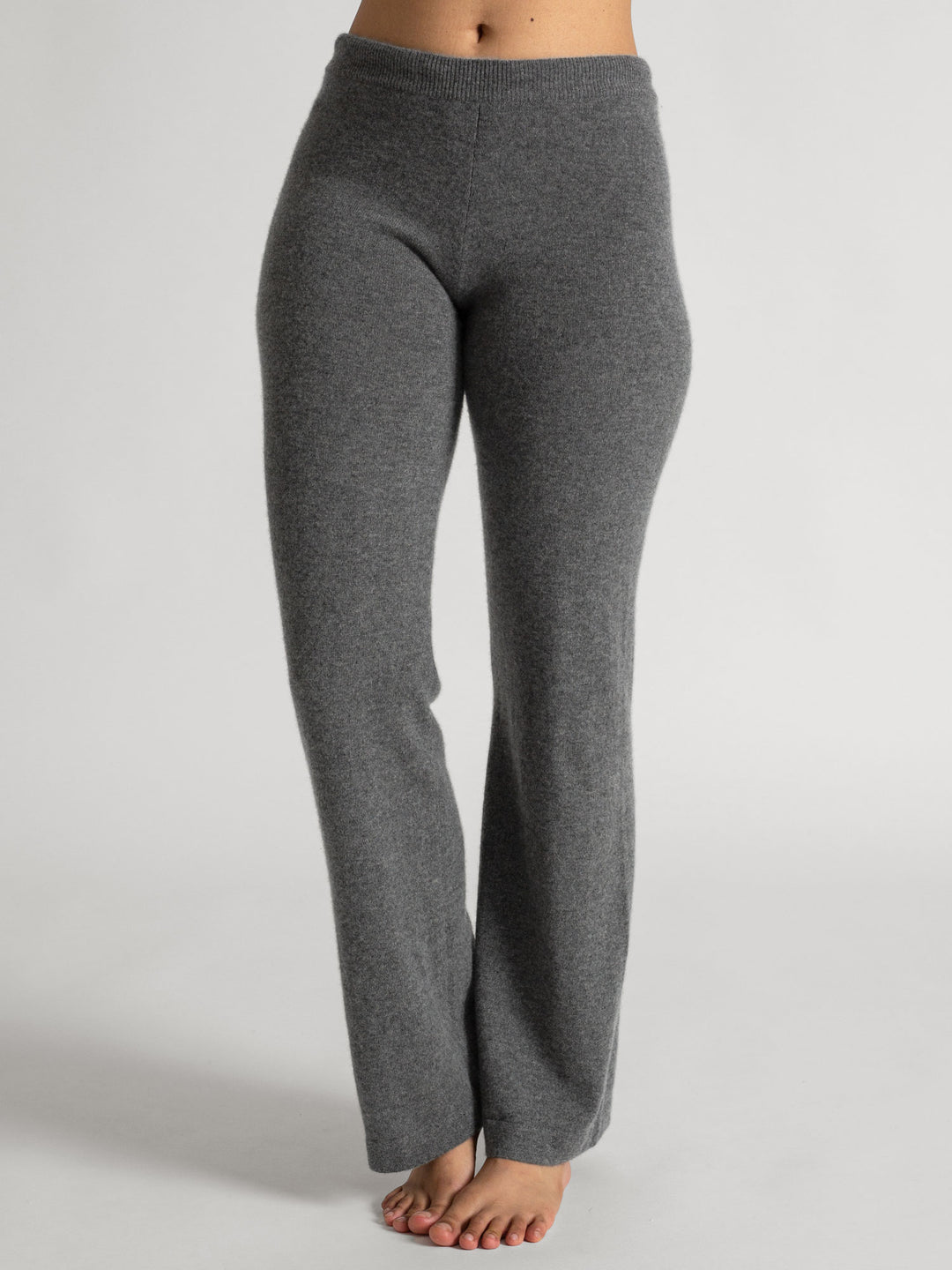 Cashmere pants "Classic pants" - dark grey