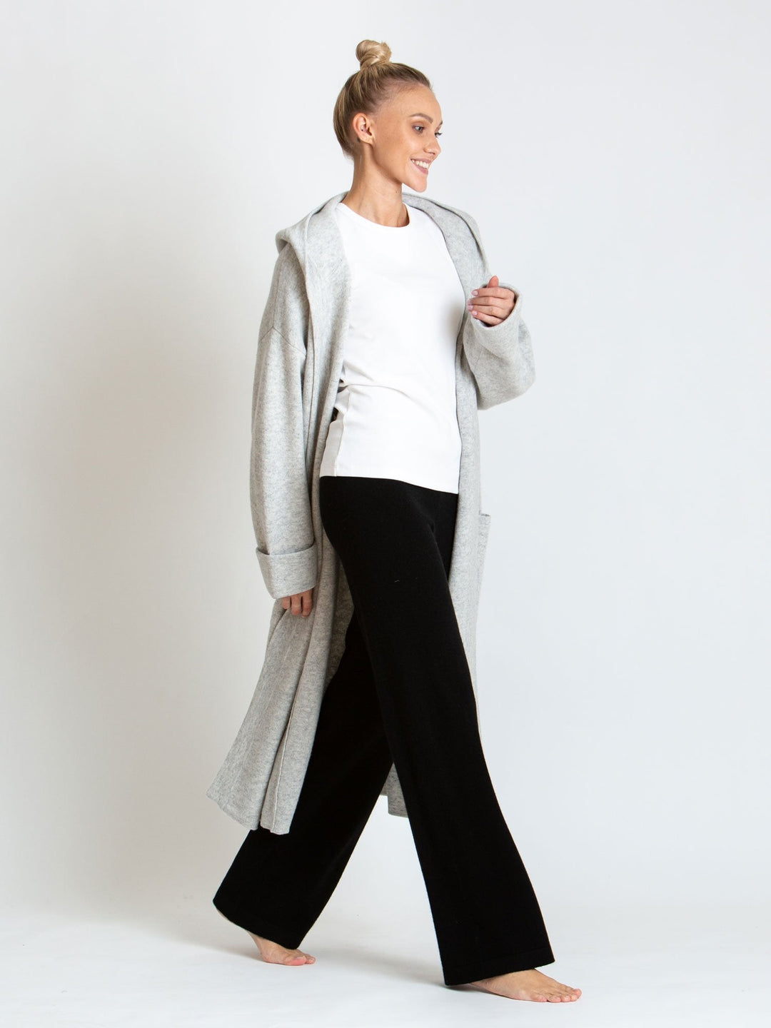 Cashmere pants "Classic pants" - black - 100% pure Cashmere - Scandinavian design - Kashmina of Norway