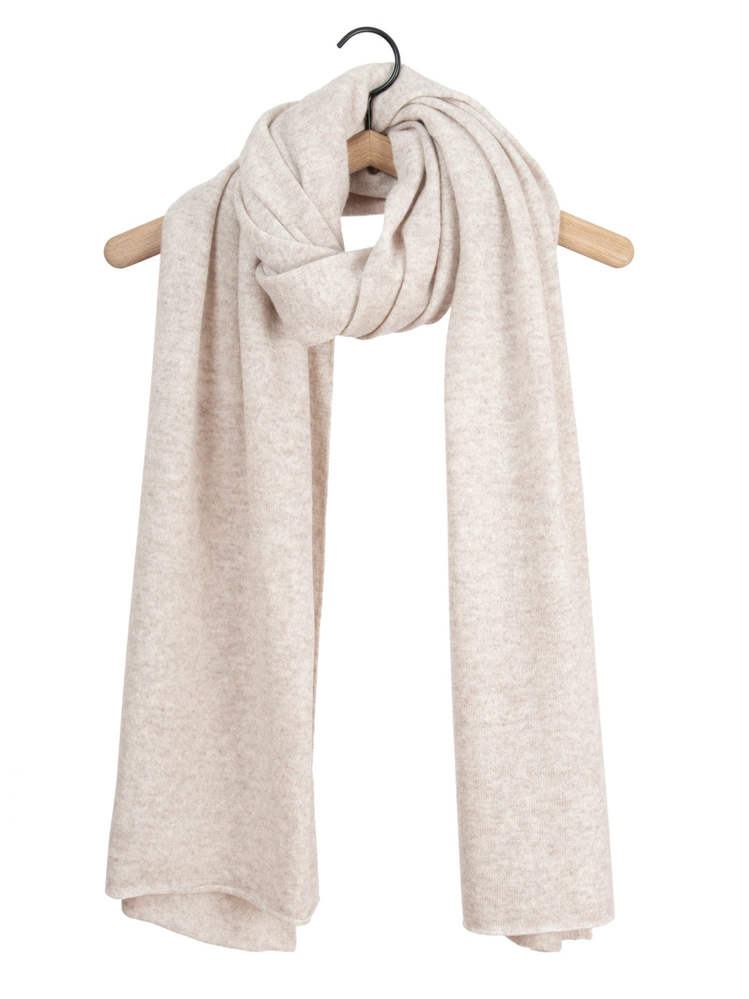 Cashmere scarf "Signature" - beige - 100% pure Cashmere - Scandinavian design - Kashmina of Norway