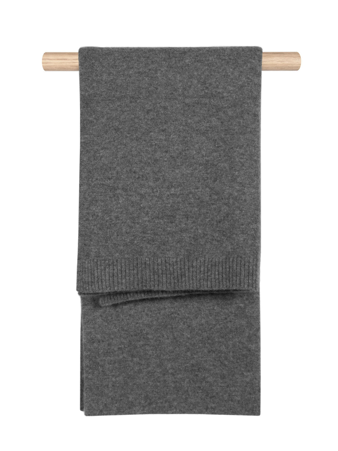 Cashmere scarf "Urban" - dark grey - 100% pure Cashmere - Scandinavian design - Kashmina of Norway