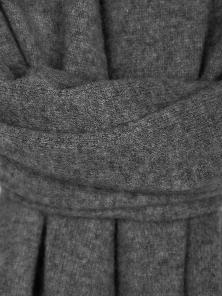 Cashmere scarf "Urban" - dark grey - 100% pure Cashmere - Scandinavian design - Kashmina of Norway