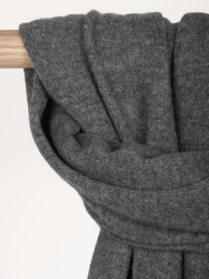 Cashmere scarf "Urban" - dark grey - 100% pure Cashmere - Scandinavian design - Kashmina of Norway