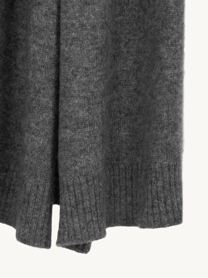 Cashmere scarf "Urban" - dark grey - 100% pure Cashmere - Scandinavian design - Kashmina of Norway