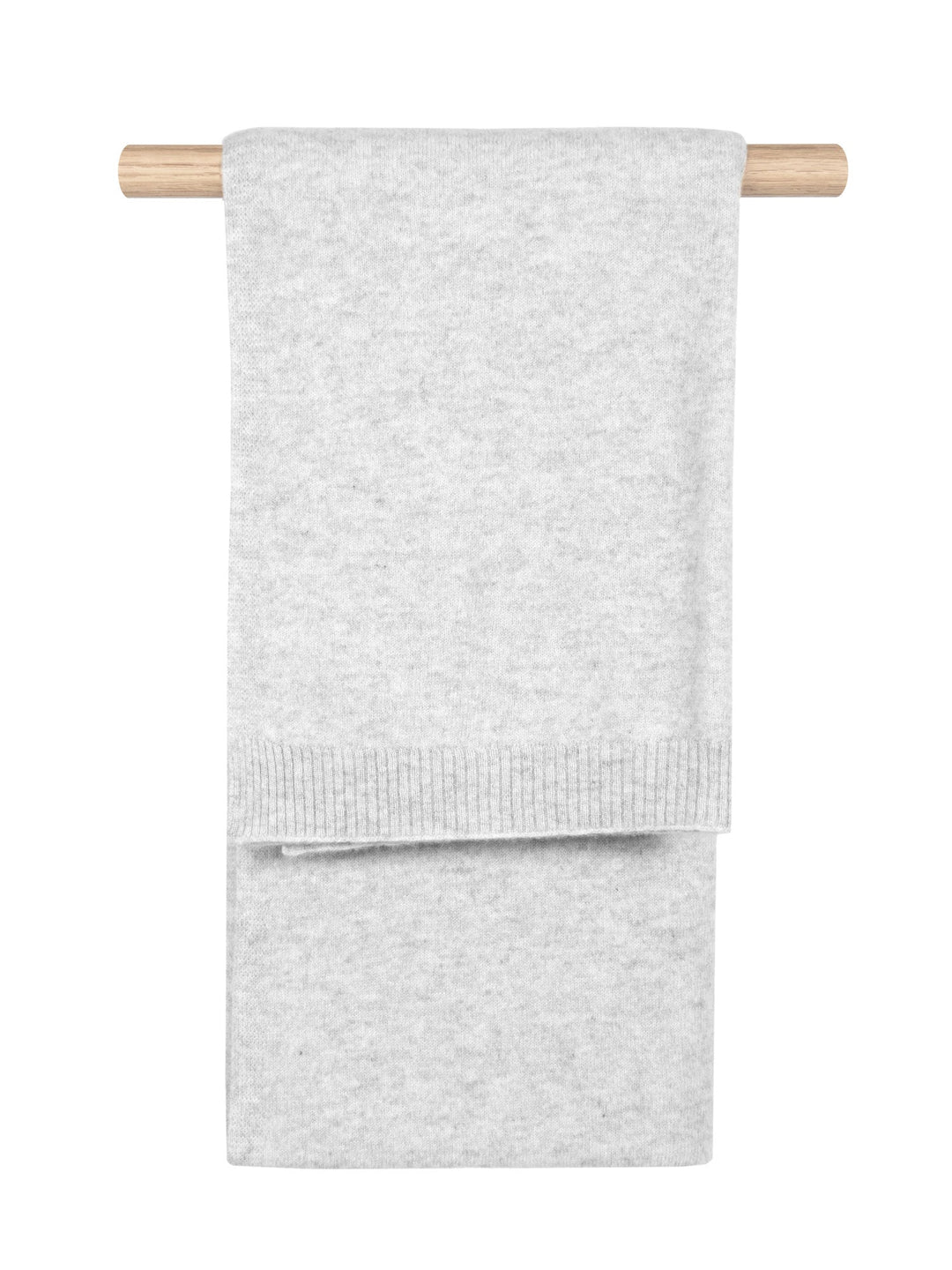 Cashmere scarf "Urban" - light grey - 100% pure Cashmere - Scandinavian design - Kashmina of Norway