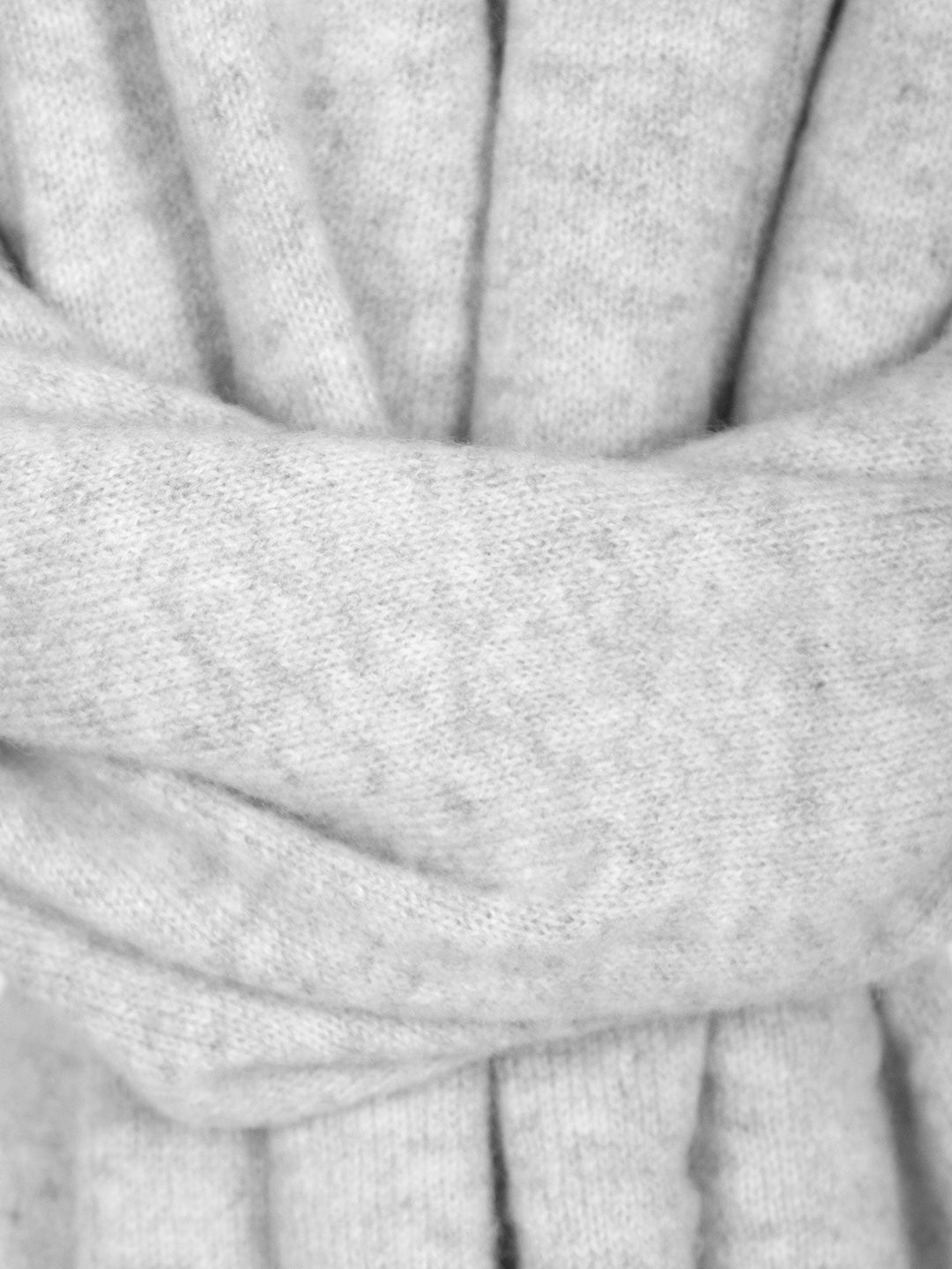 Cashmere scarf "Urban" - light grey - 100% pure Cashmere - Scandinavian design - Kashmina of Norway