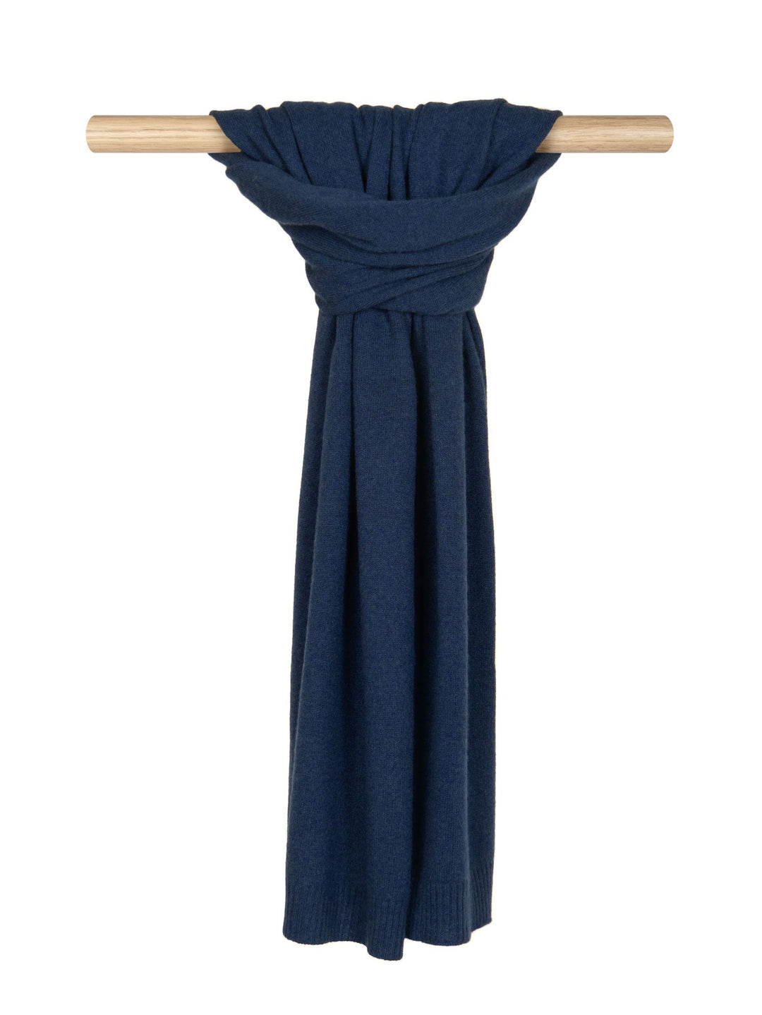 Cashmere scarf "Urban" - mountain blue - 100% pure Cashmere - Scandinavian design - Kashmina of Norway