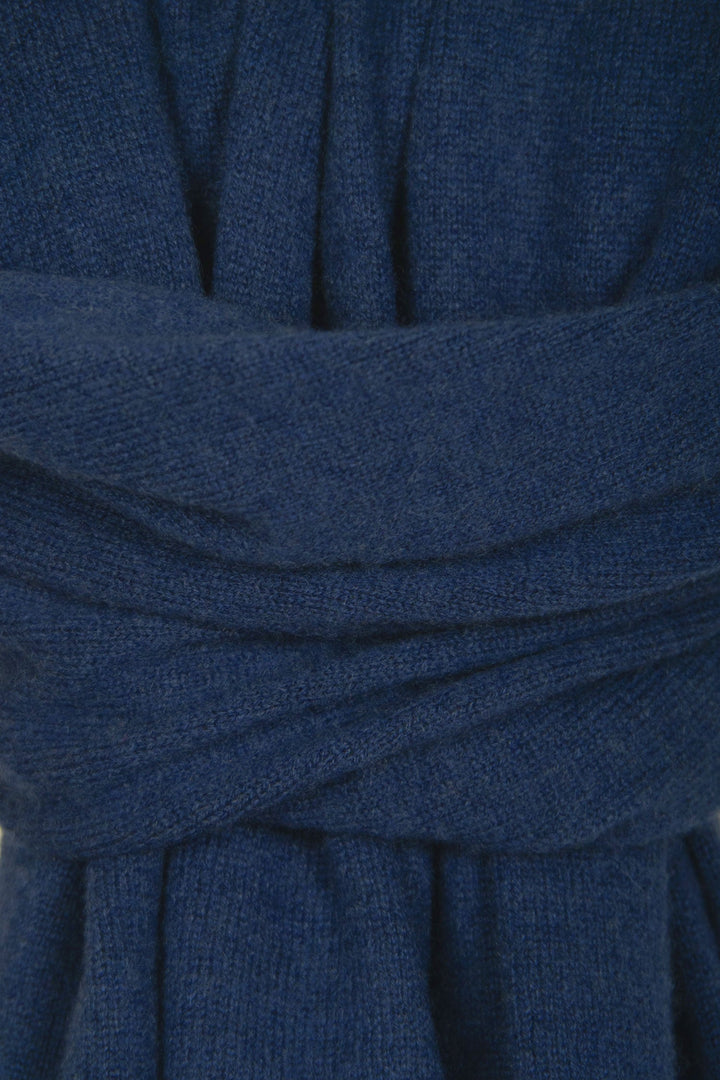 Cashmere scarf "Urban" - mountain blue - 100% pure Cashmere - Scandinavian design - Kashmina of Norway