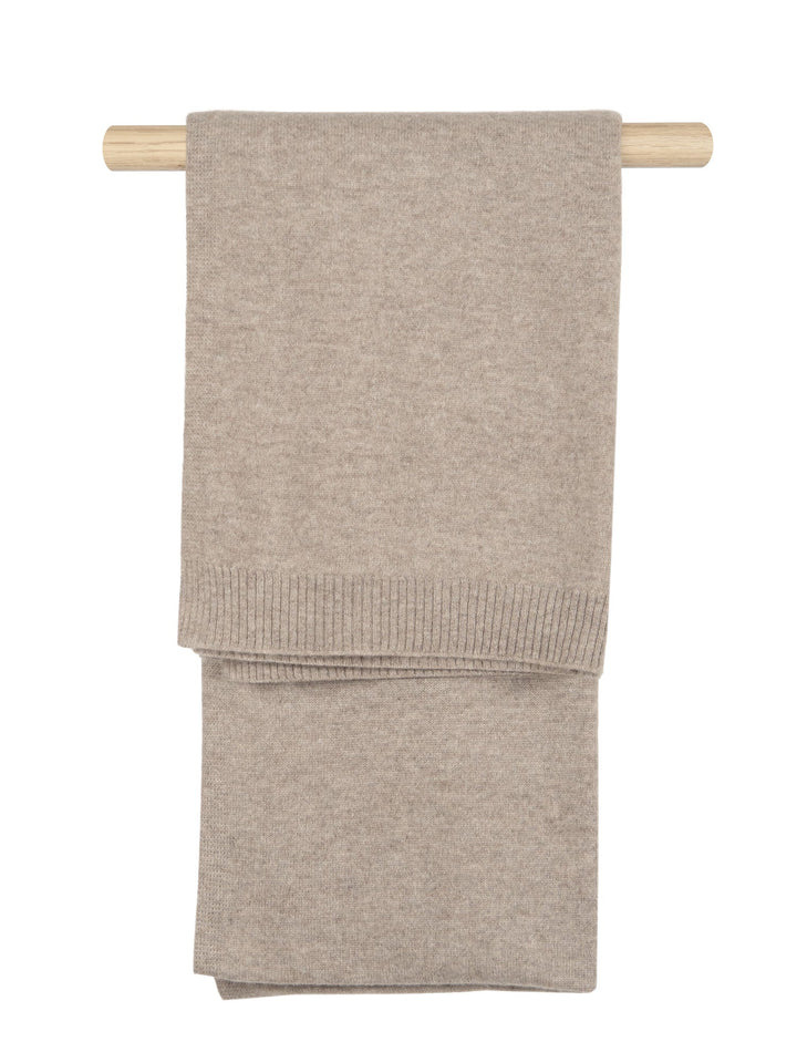 Cashmere scarf "Urban" - toast - 100% pure Cashmere - Scandinavian design - Kashmina of Norway