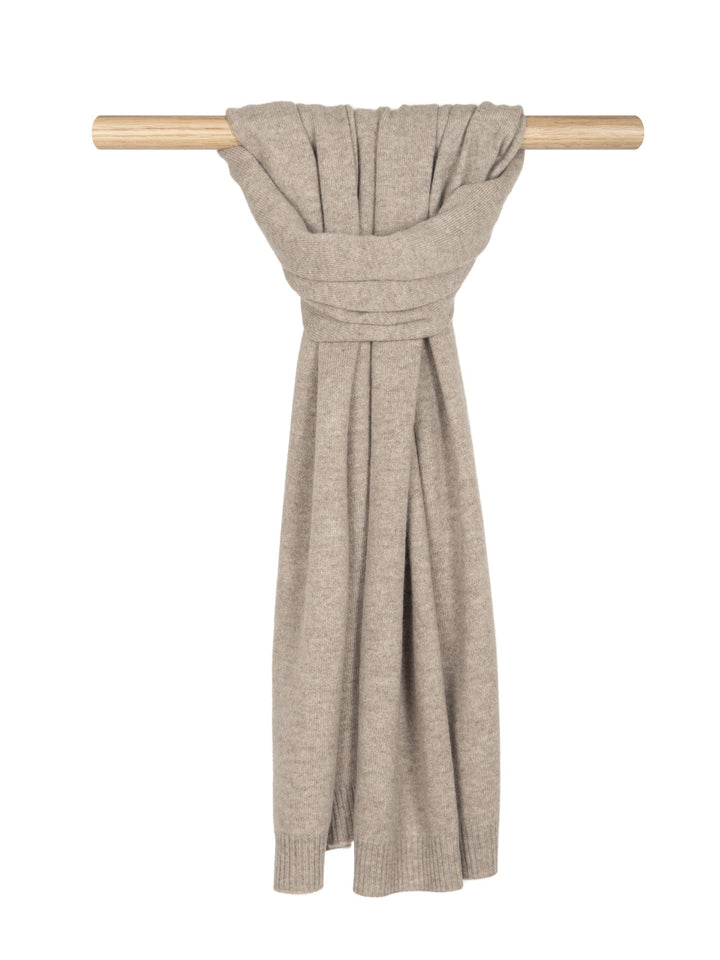 Cashmere scarf "Urban" - toast - 100% pure Cashmere - Scandinavian design - Kashmina of Norway