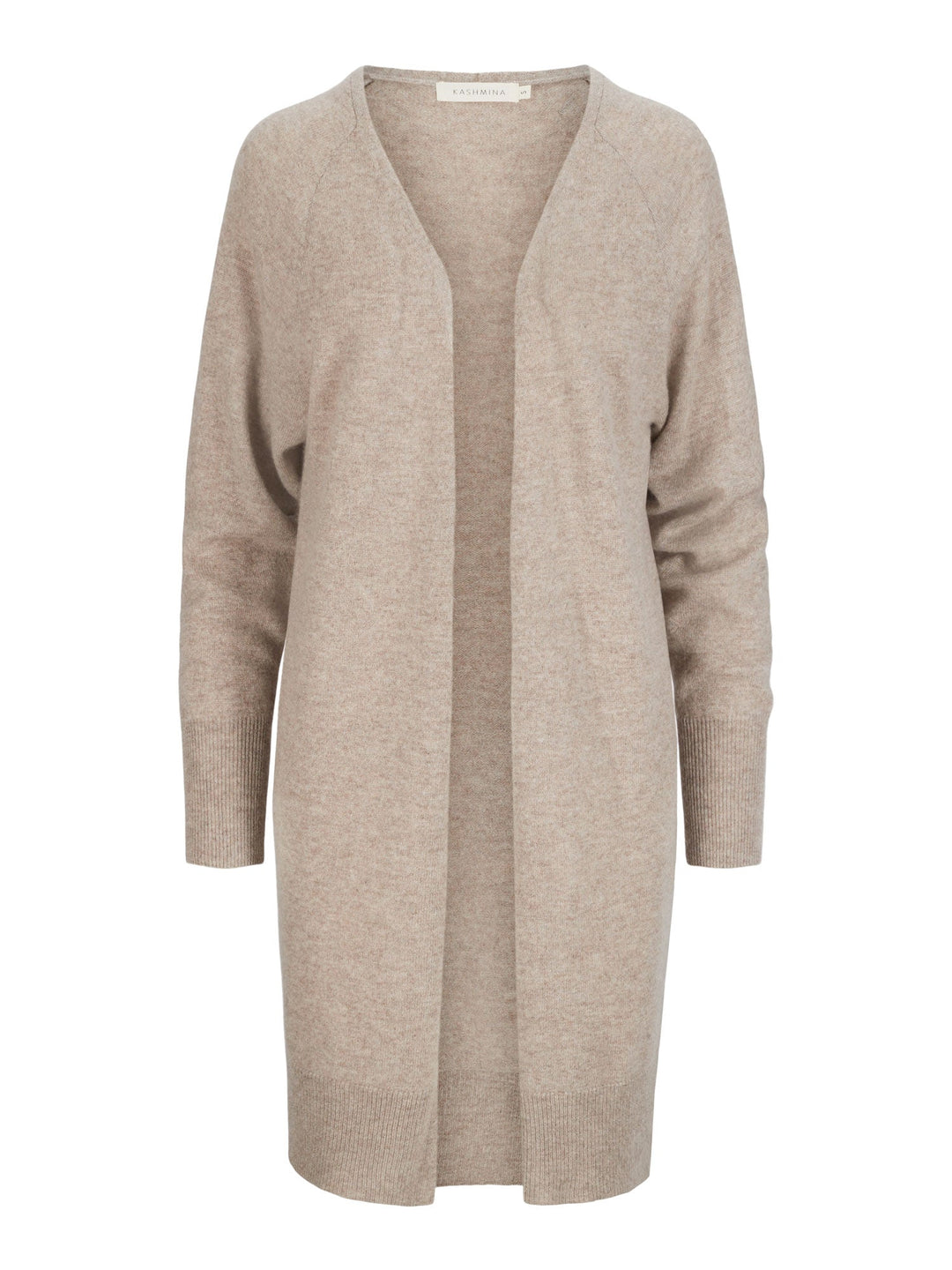 Cashmere cardigan "Linnea" - toast - 100% pure Cashmere - Scandinavian design - Kashmina of Norway