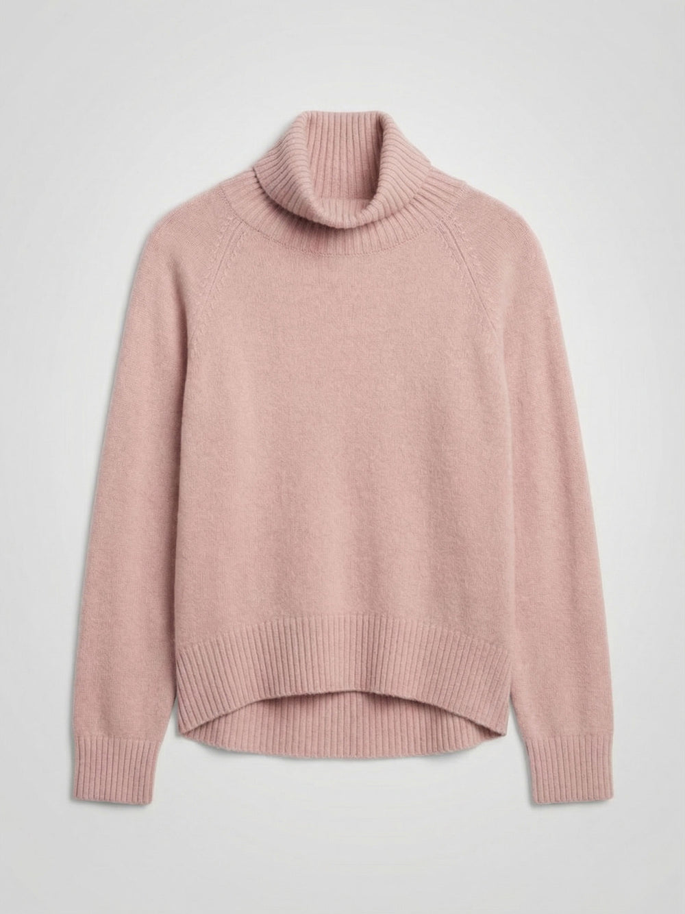 Cashmere sweater "Milano" - rose glow - 100% pure Cashmere - Scandinavian design - Kashmina of Norway