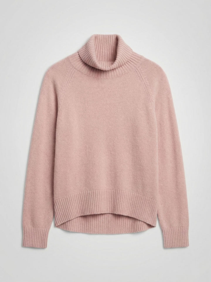 Cashmere sweater "Milano" - rose glow - 100% pure Cashmere - Scandinavian design - Kashmina of Norway
