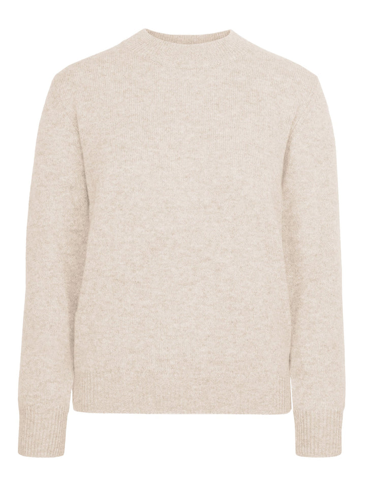 Cashmere sweater "Sofia long" - beige - 100% pure Cashmere - Scandinavian design - Kashmina of Norway