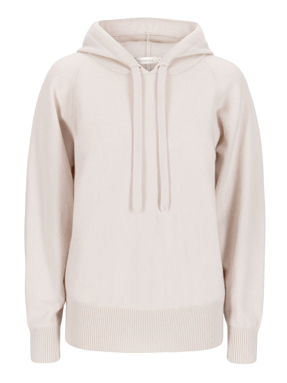 Cashmere sweater "Lux Hoodie" - pearl - 100% pure Cashmere - Scandinavian design - Kashmina of Norway