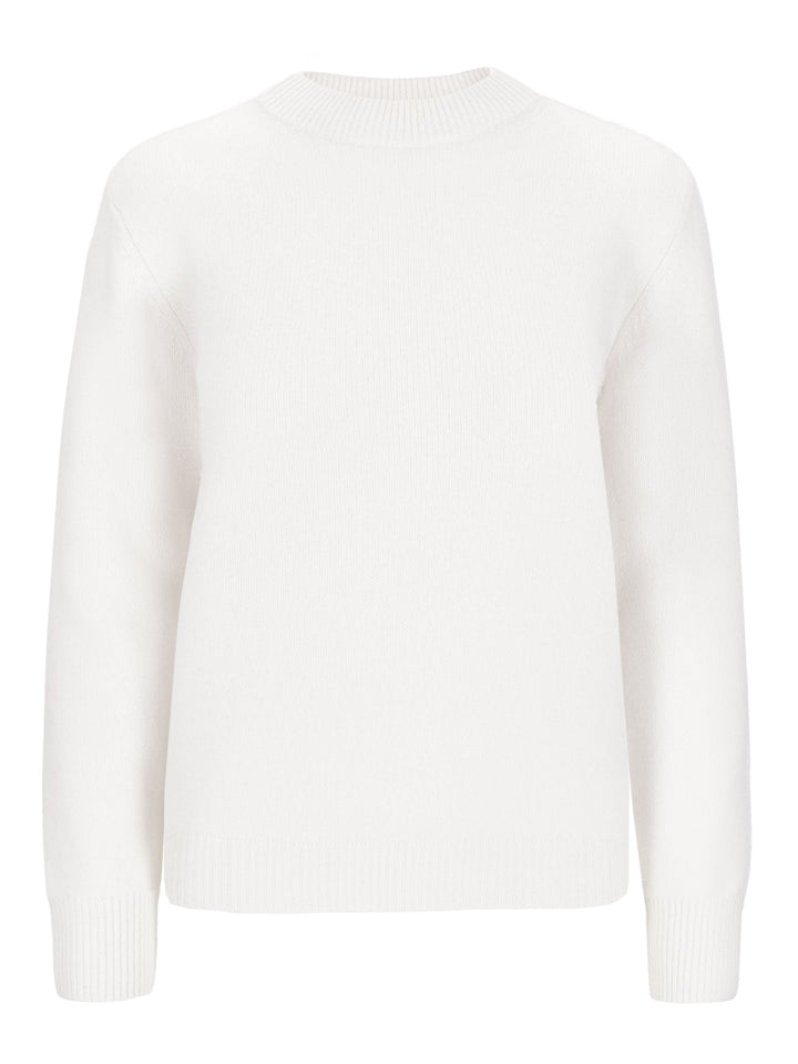 Cashmere sweater "Sofia long" - white - 100% pure Cashmere - Scandinavian design - Kashmina of Norway
