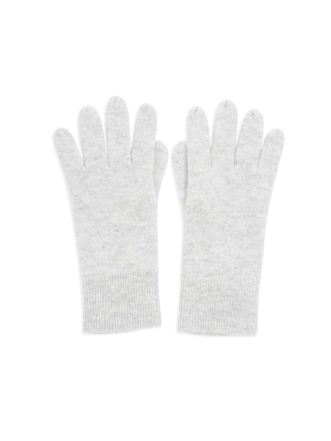 CASHMERE MITTENS "SNOW" - light grey - 100% pure Cashmere - Scandinavian design - Kashmina of Norway
