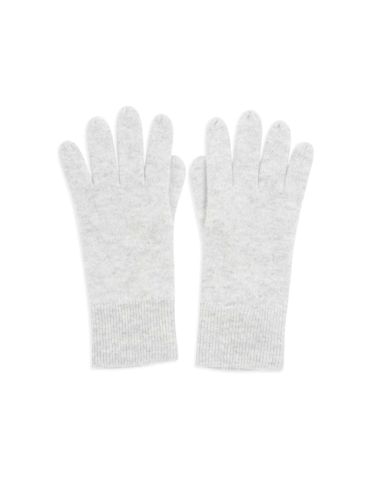 CASHMERE MITTENS "SNOW" - light grey - 100% pure Cashmere - Scandinavian design - Kashmina of Norway