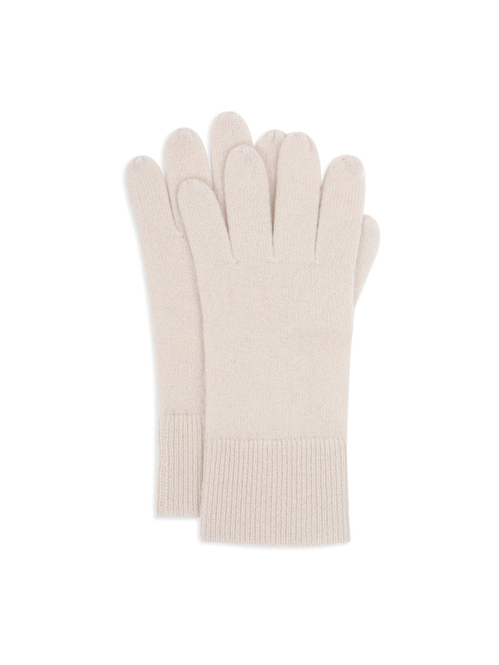 Cashmere mittens "Snow" - pearl - 100% pure Cashmere - Scandinavian design - Kashmina of Norway