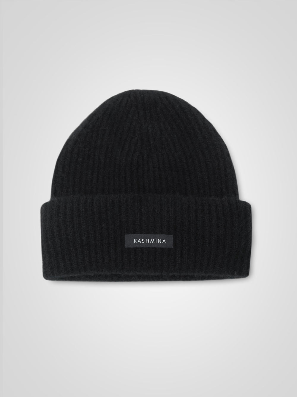 Cashmere beanie "Odny" - Black - 100% pure Cashmere - Scandinavian design - Kashmina of Norway
