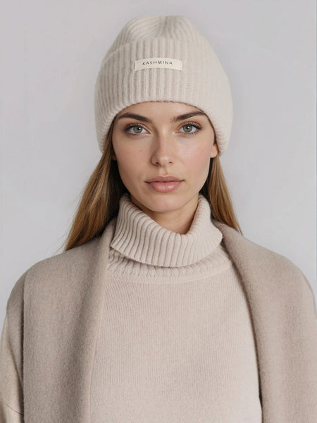 cashmere-beanie-odny-cream-3-  display picture 1