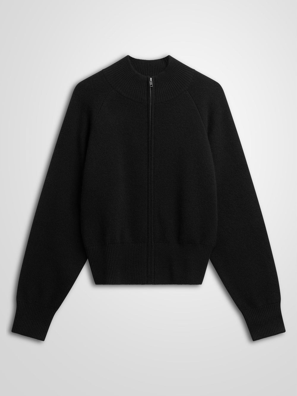 Cashmere jacket "Oline" - Black - 100% pure Cashmere - Scandinavian design - Kashmina of Norway