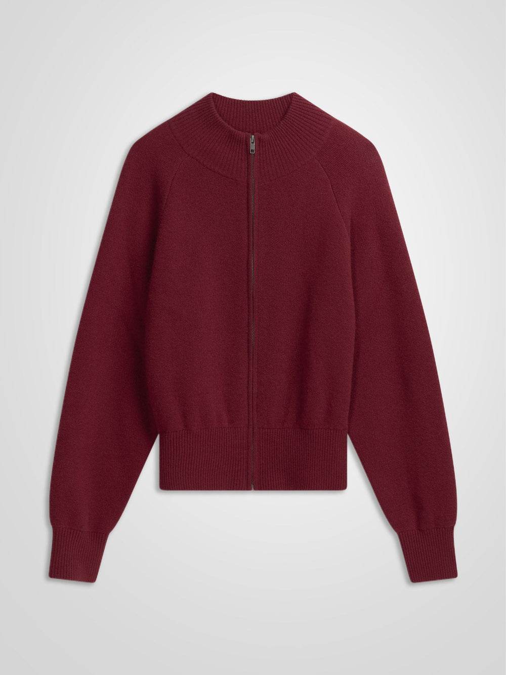 Cashmere jacket "Oline" - Bordeaux - 100% pure Cashmere - Scandinavian design - Kashmina of Norway