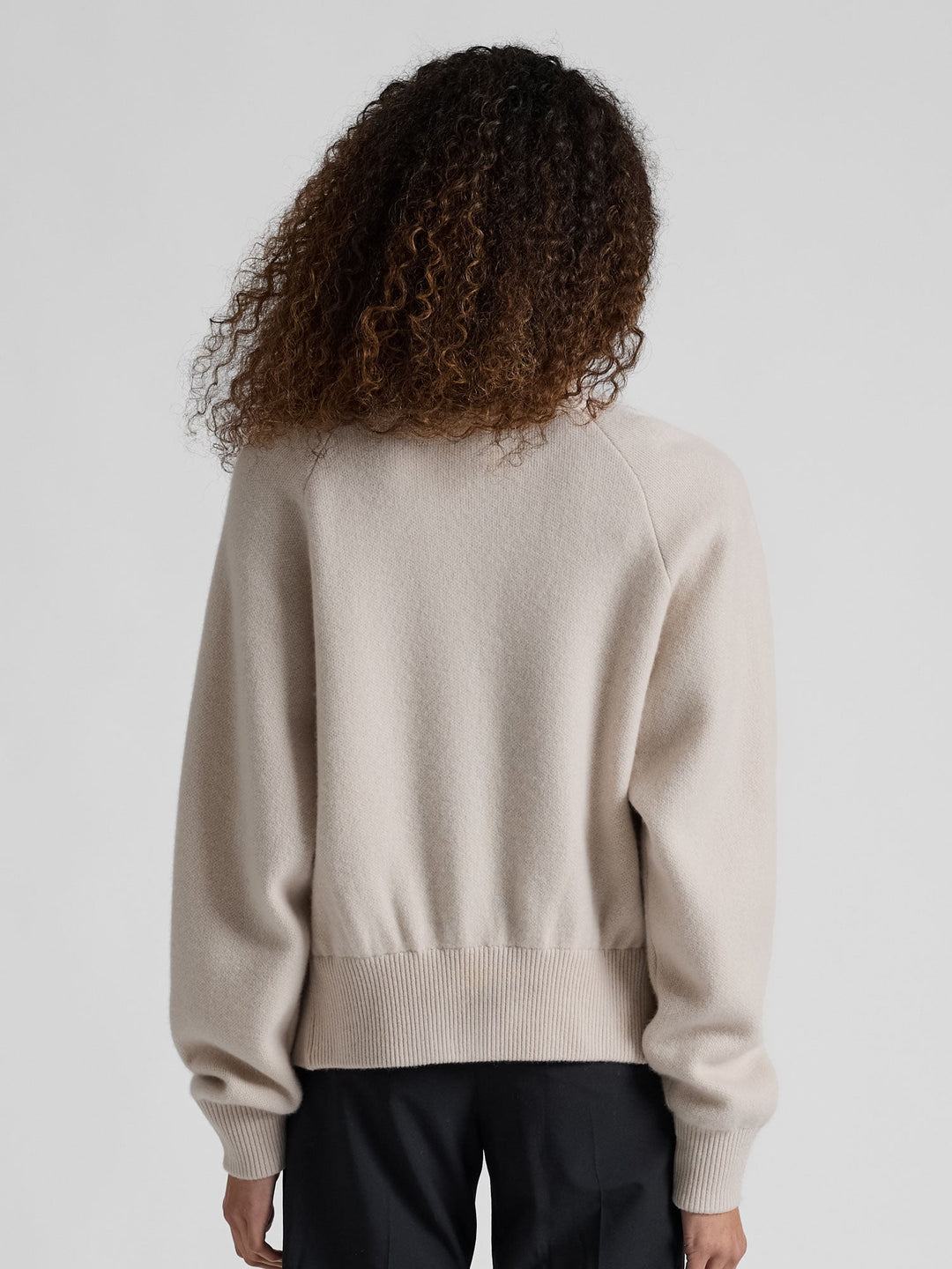 Cashmere jacket "Oline" - Cream - 100% pure Cashmere - Scandinavian design - Kashmina