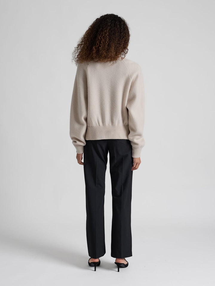 Cashmere jacket "Oline" - Cream - 100% pure Cashmere - Scandinavian design - Kashmina