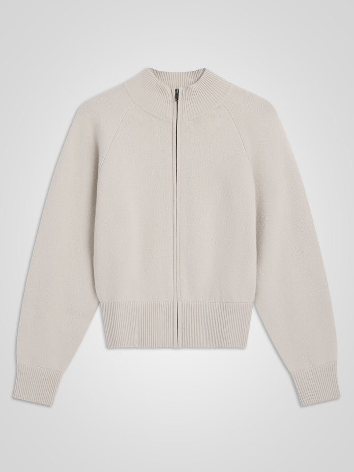 Cashmere jacket "Oline" - Cream - 100% pure Cashmere - Scandinavian design - Kashmina