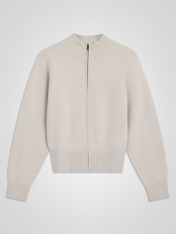 Cashmere jacket "Oline" - Cream - 100% pure Cashmere - Scandinavian design - Kashmina