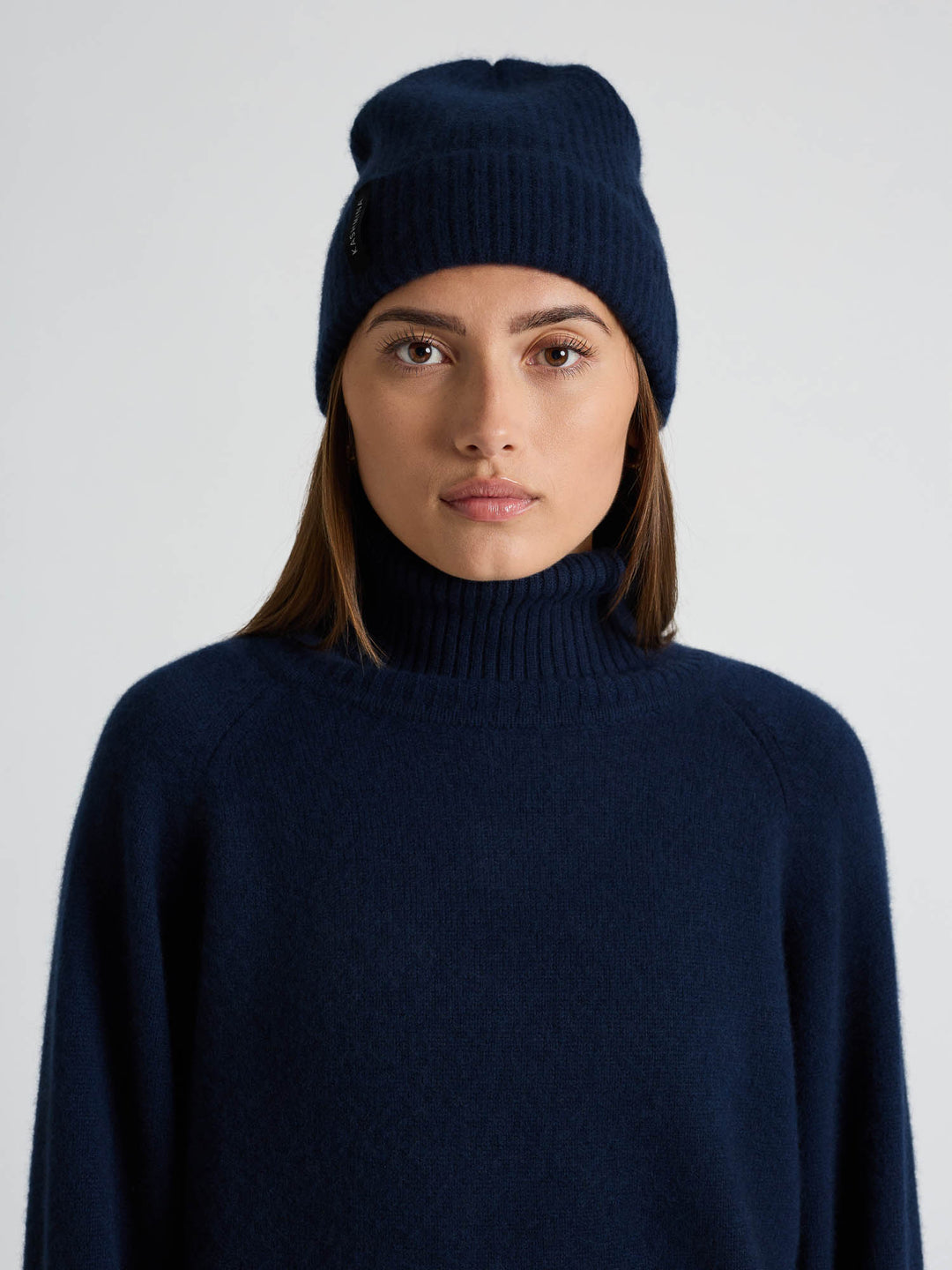 Cashmere beanie "Elli" - Navy