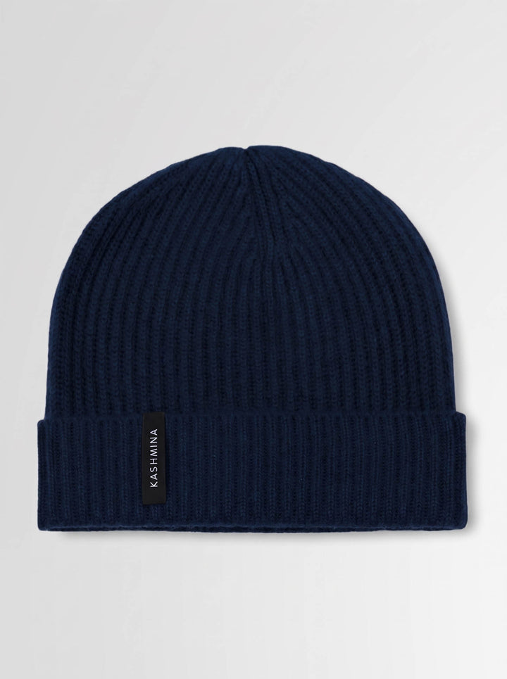 Cashmere beanie "Elli" - Navy