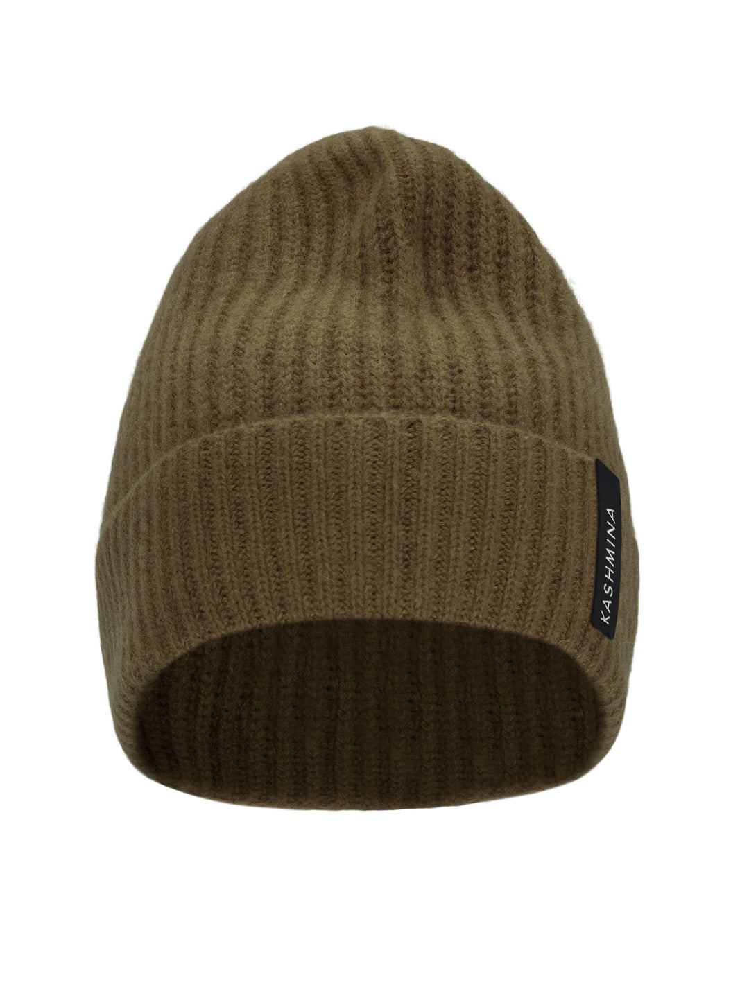 Cashmere cap "Elli" in 100% pure cashmere. Color: Hunter (dark green). Scandinavian design by Kashmina