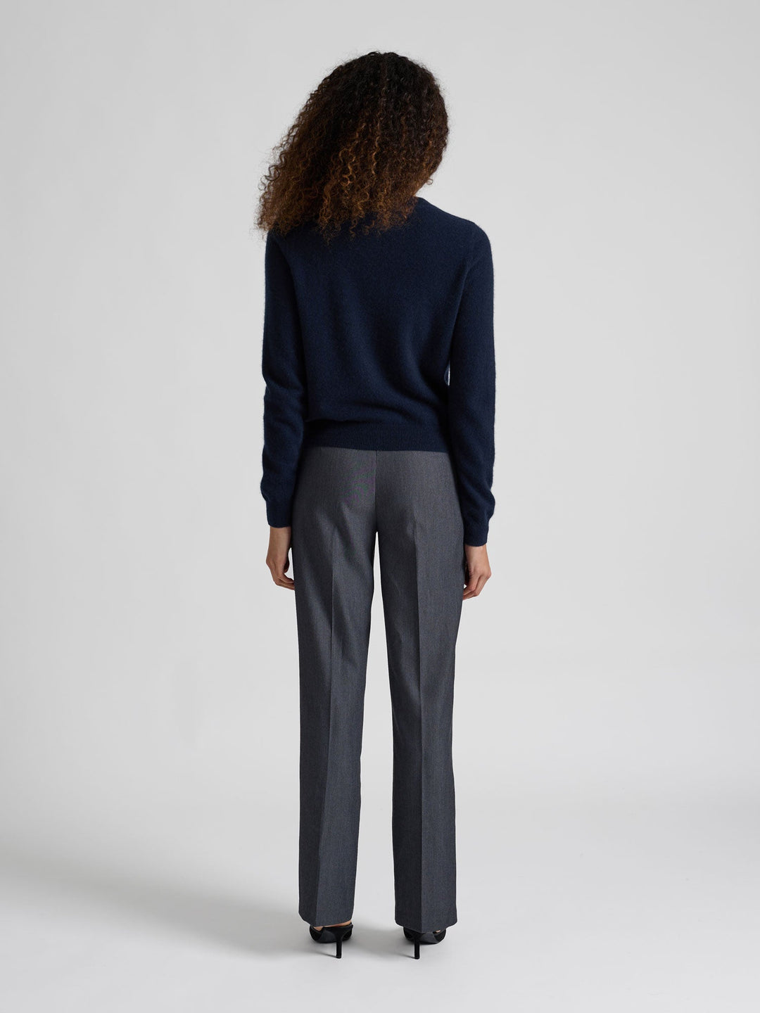 Cashmere cardigan "Ingrid" - Navy - 100% pure Cashmere - Scandinavian design - Kashmina