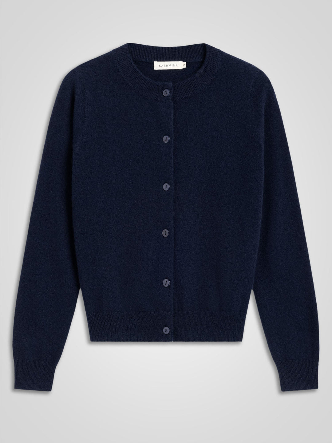 Cashmere cardigan "Ingrid" - Navy - 100% pure Cashmere - Scandinavian design - Kashmina