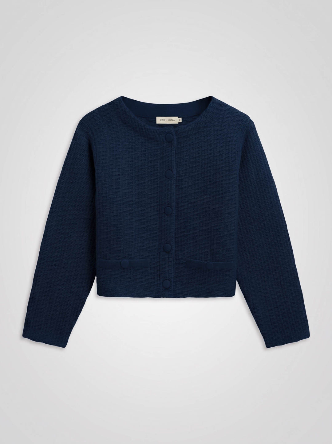 Cashmere jacket "Luna" - Navy