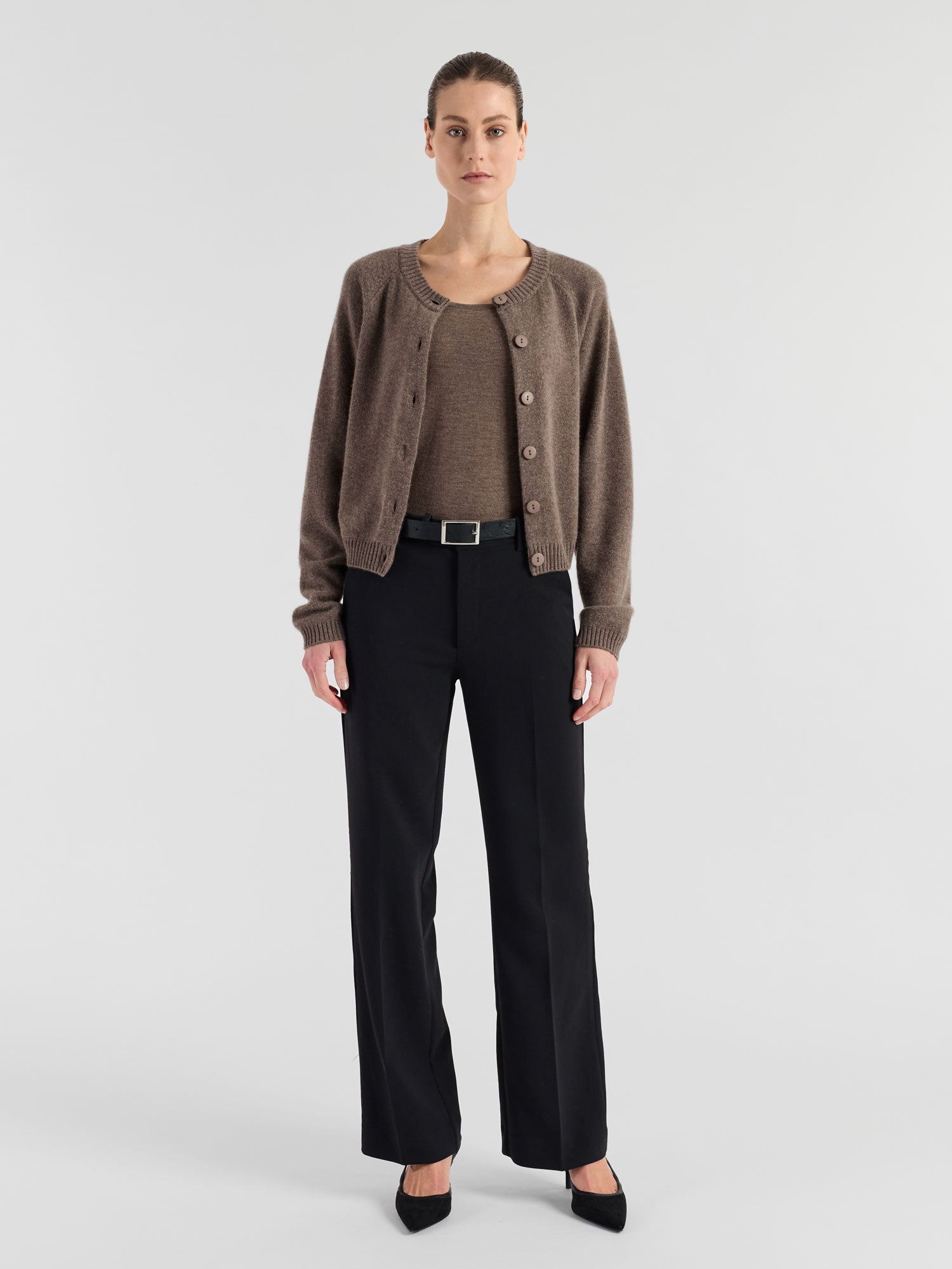 Wool Cardigan in Pure Cashmere | Kashmina – Kashmina of Norway