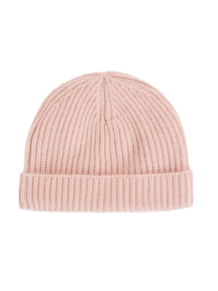 Cashmere cap for children "Mid" in 100% pure cashmere. Scandinavian design by Kashmina. Color: Rose Glow.