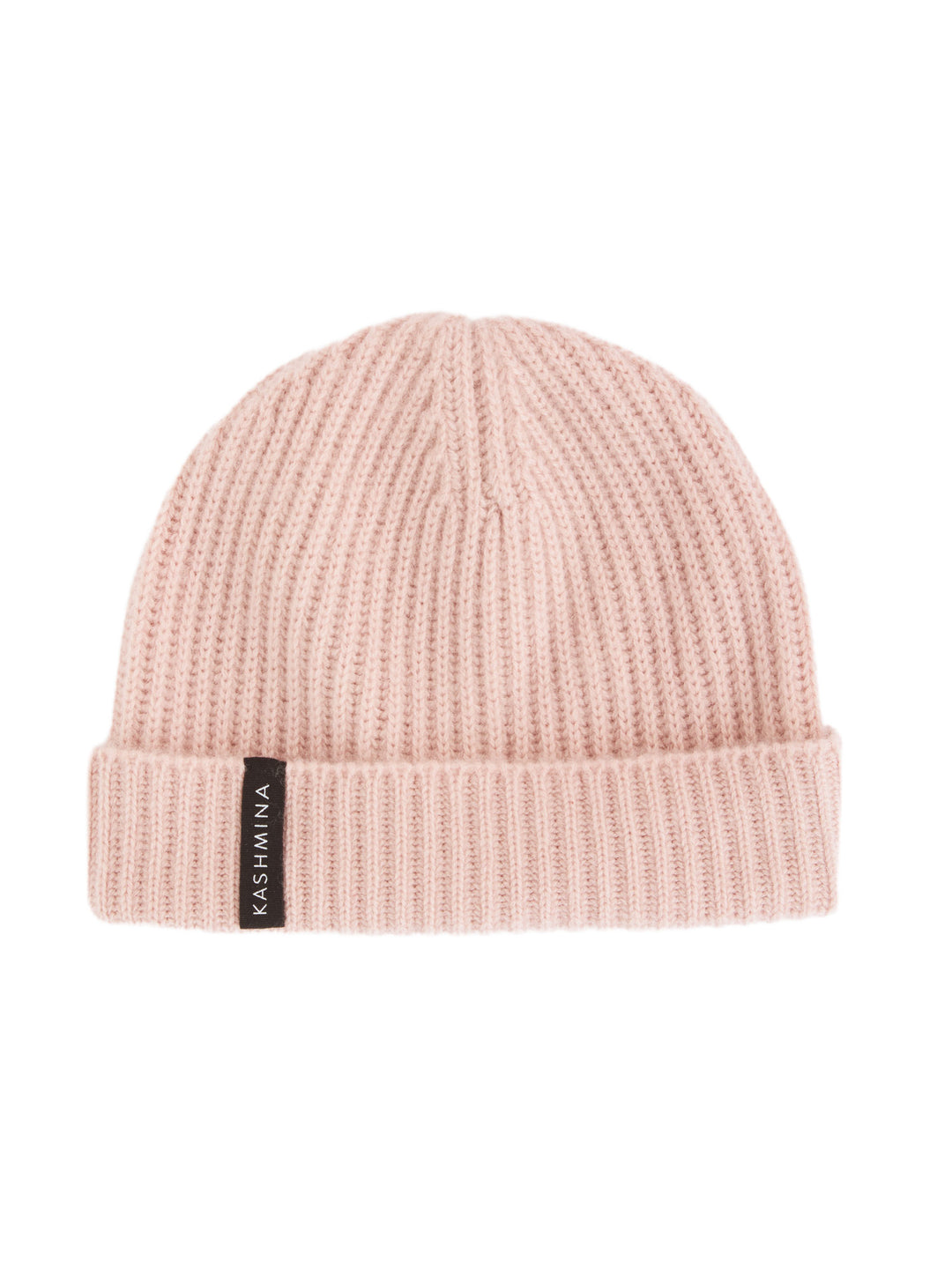 Cashmere cap for children "Mid" in 100% pure cashmere. Scandinavian design by Kashmina. Color: Rose Glow.