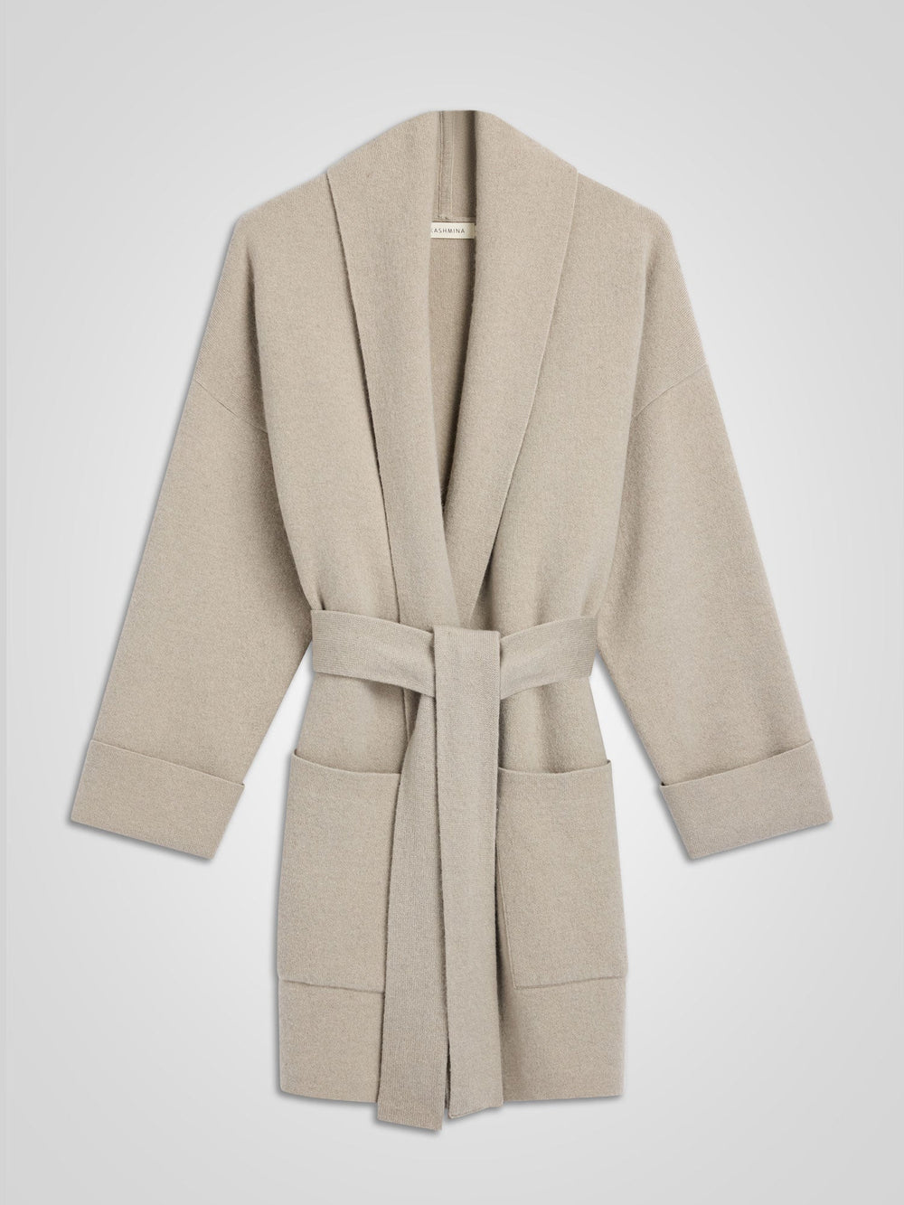 Cashmere coat "Liv" - Ginger - 100% pure Cashmere - Scandinavian design - Kashmina of Norway