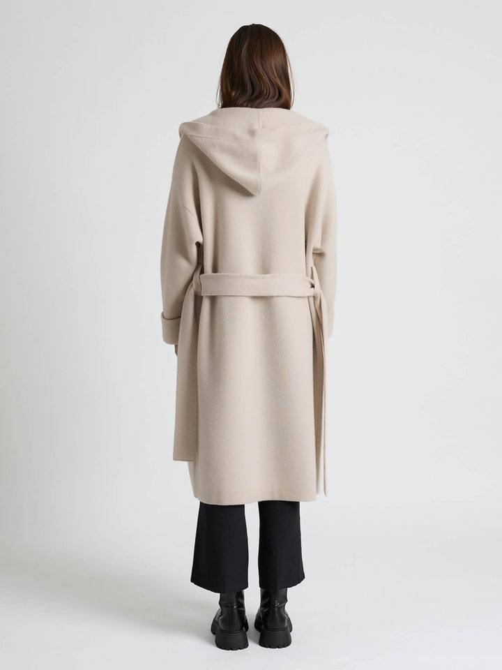 Cashmere coat "Nora" - Cream