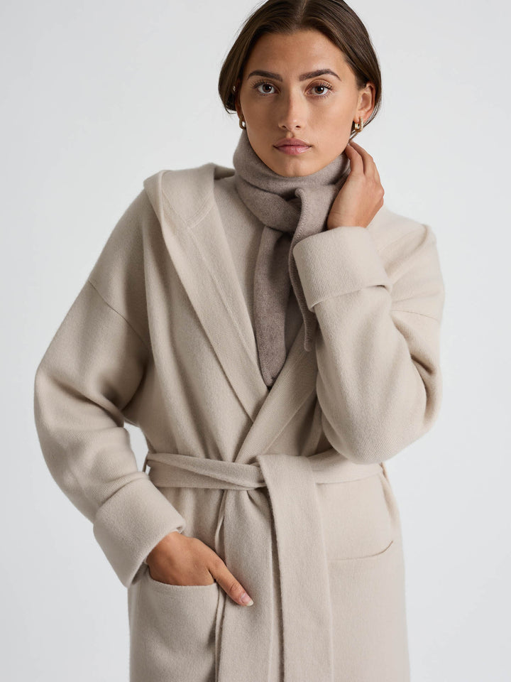 Cashmere coat "Nora" - Cream